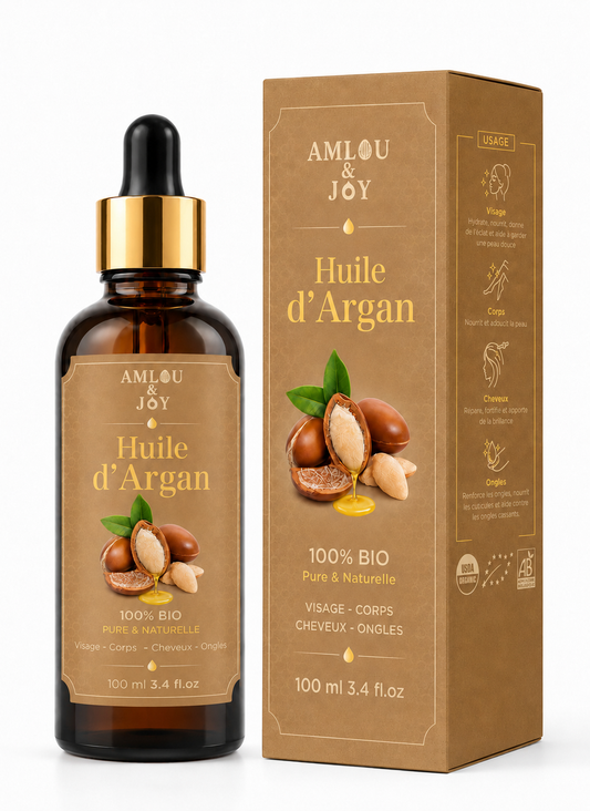 Huile d'Argan Pure - Amlou and Joy