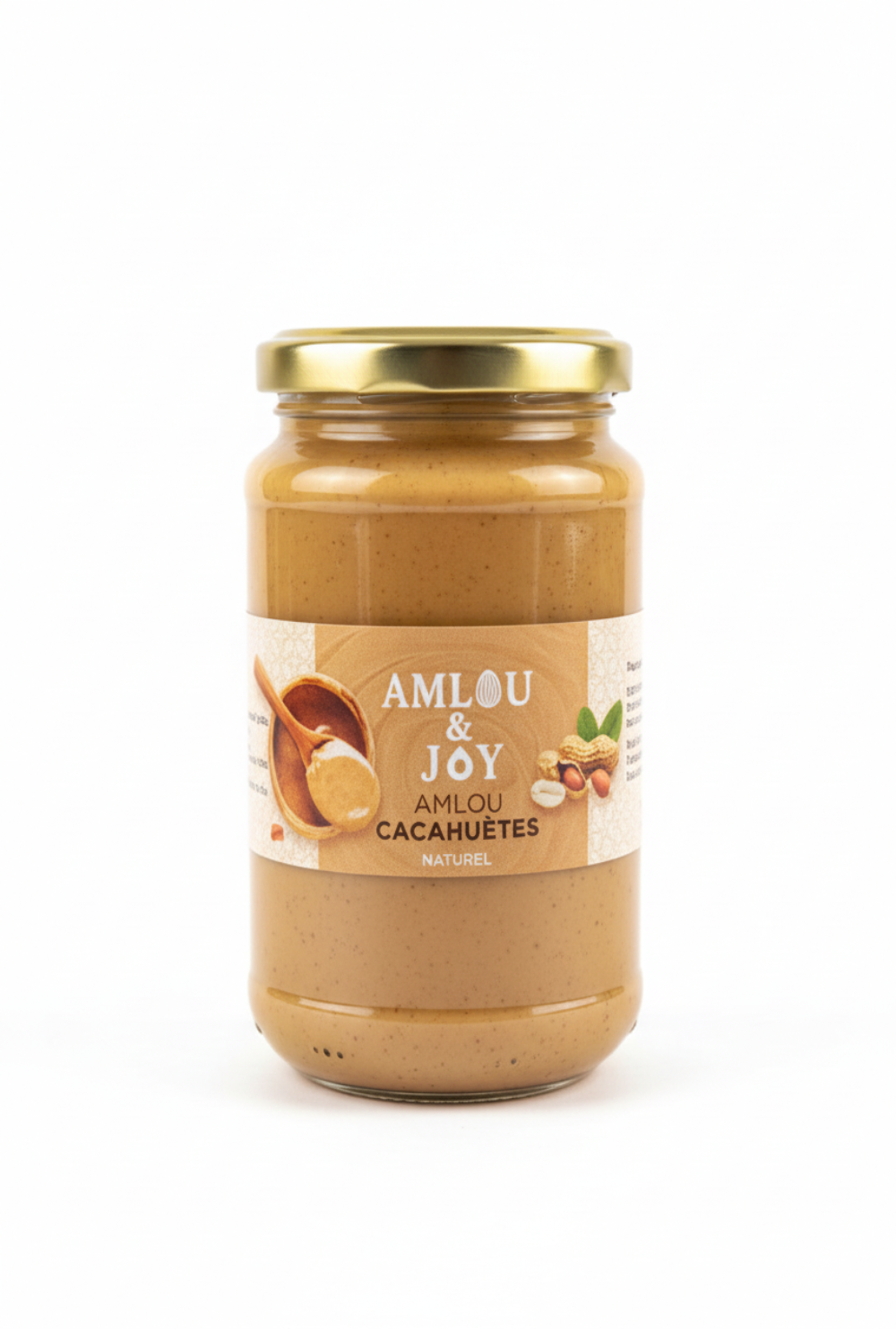 Pot d’Amlou Cacahuètes et sésame – Amlou & Joy