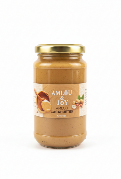Pot d’Amlou Cacahuètes et sésame – Amlou & Joy