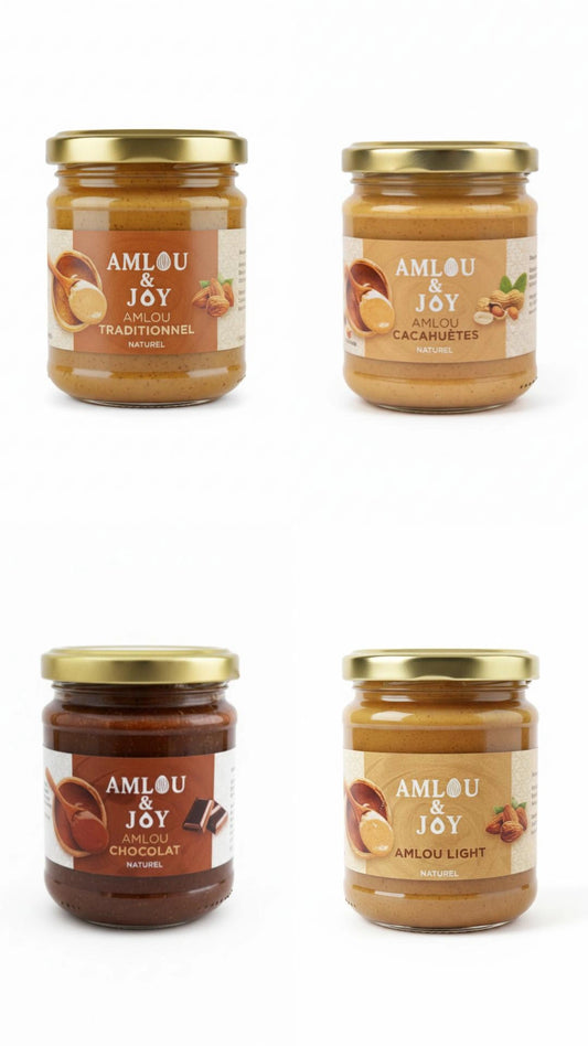 Pack Amlou Scoperta 4×200 g - Amlou and Joy