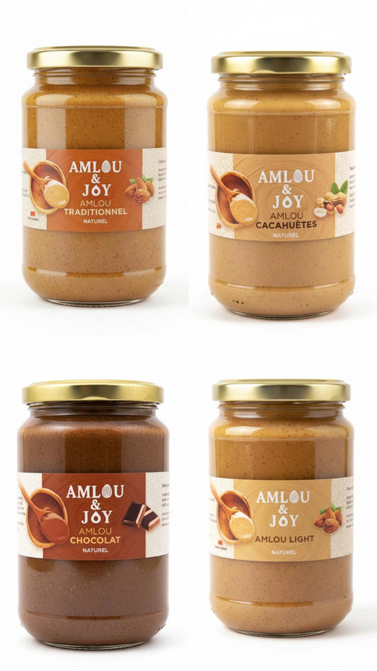 Pack Amlou Goloso 4×350 g - Amlou and Joy